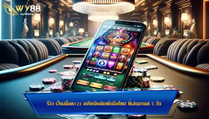 รีวิว เว็บสล็อต123 ฉบับนักเดิมพันมือใหม่ ที่เล่นมาแค่ 5 วัน